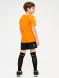 Детская футбольная форма KELME S/S Football Set Kid (Orange/Black)