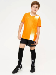 Детская футбольная форма KELME S/S Football Set Kid (Orange/Black)