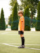 Детская футбольная форма KELME S/S Football Set Kid (Orange/Black)