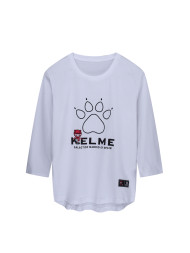 Детский лонгслив KELME Boys Long Sleeve T-Shirt White