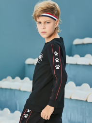Детский свитшот KELME Boy's Hooded Sweatshirt Black