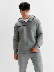 Толстовка KELME Men's Hooded Jacket Grey