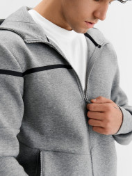 Толстовка KELME Men's Hooded Jacket Grey