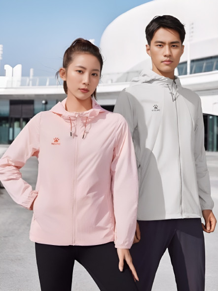 Ветровки KELME Thin Trench Coat Grey