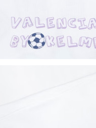 Футболка KELME Round Neck Short Sleeve T-Shirt White