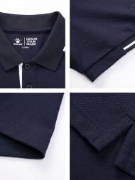 Футболка KELME Short Sleeve Polo Shirt Dark Blue