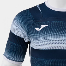 ФУТБОЛКА С КОРОТКИМ РУКАВОМ STONE RUGBY PRO БЕЛЫЙ ТЕМНО-СИНИЙ