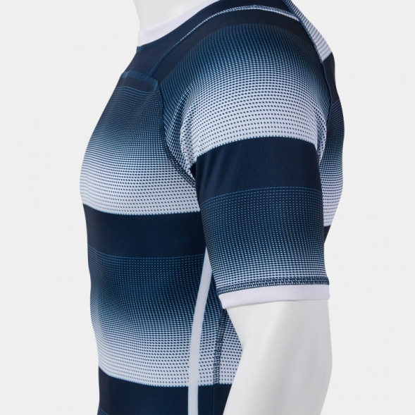 ФУТБОЛКА С КОРОТКИМ РУКАВОМ STONE RUGBY PRO БЕЛЫЙ ТЕМНО-СИНИЙ