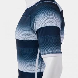 ФУТБОЛКА С КОРОТКИМ РУКАВОМ STONE RUGBY PRO БЕЛЫЙ ТЕМНО-СИНИЙ