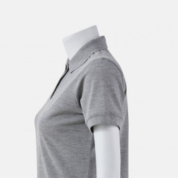 ПОЛО С КОРОТКИМ РУКАВОМ BALI III СВЕТЛО-СЕРЫЙ