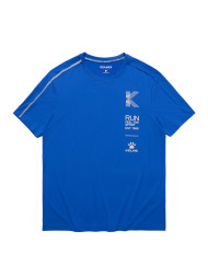 Футболка KELME Round Neck Short Sleeve T-shirt Blue