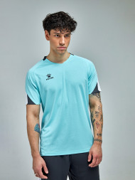 Футбольная форма KELME Short-Sleeved Football Suit (Light Blue/Dark Blue)