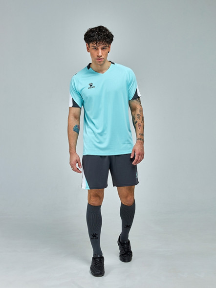 Футбольная форма KELME Short-Sleeved Football Suit (Light Blue/Dark Blue)