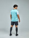 Футбольная форма KELME Short-Sleeved Football Suit (Light Blue/Dark Blue)