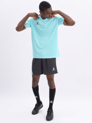 Футбольная форма KELME Short-Sleeved Football Suit (Light Blue/Dark Blue)