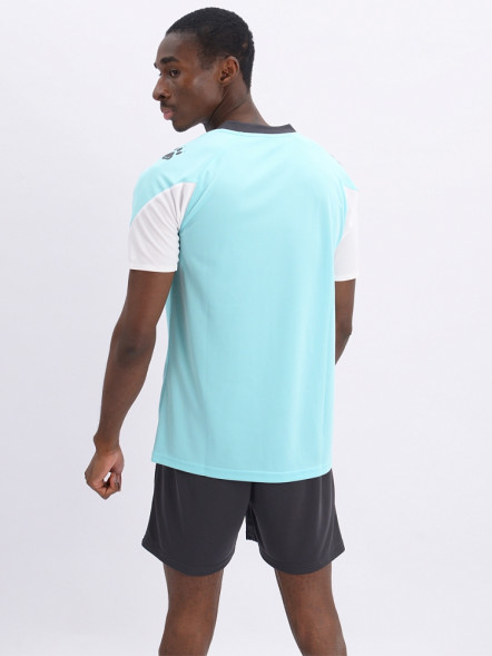 Футбольная форма KELME Short-Sleeved Football Suit (Light Blue/Dark Blue)