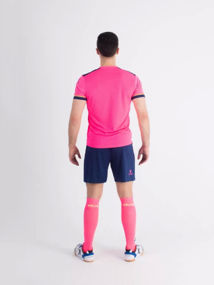 Футбольная форма KELME Football Suit (Pink/Dark Blue)