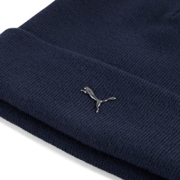 Шапка PUMA Metal Cat Beanie, 02640401, акрил, полипропилен, черный