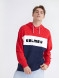 Худи KELME Men's Hooded Sweater (Red/Dark Blue)
