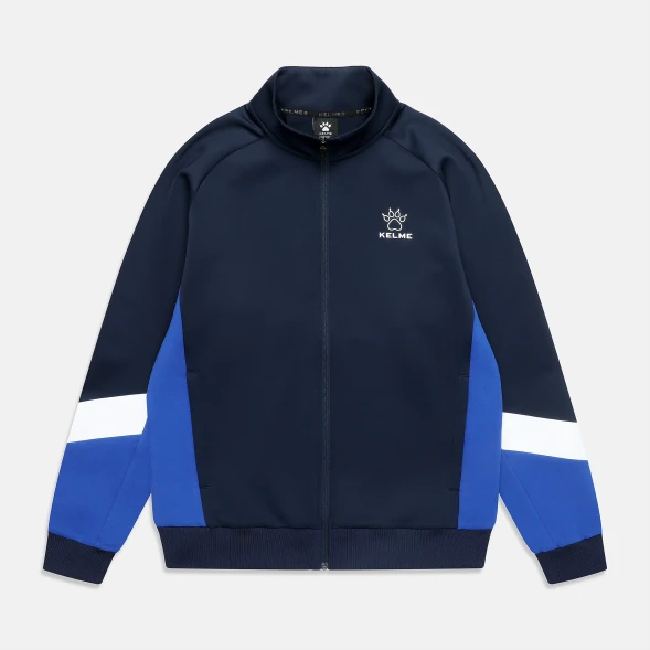 Олимпийка KELME Knitted Jacket (Dark Blue/Blue)