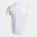 POLO MANGA CORTA MONTREAL BLANCO VERDE FLUOR