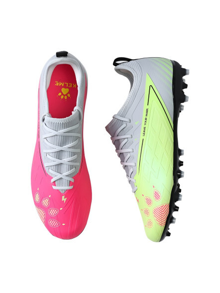 Бутсы KELME Men's Football Shoes (MG) (Pink/Light Green)
