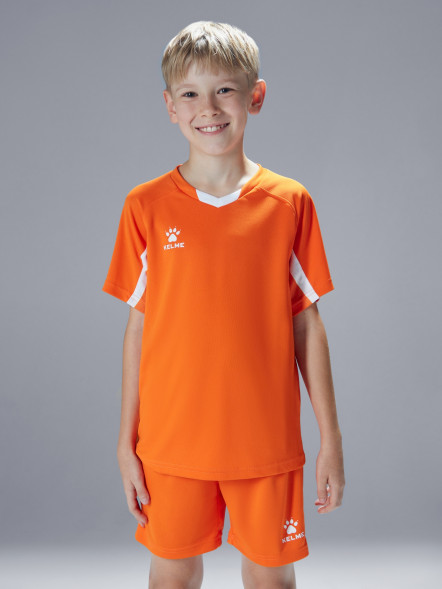 Детская футбольная форма KELME Football Suit Orange