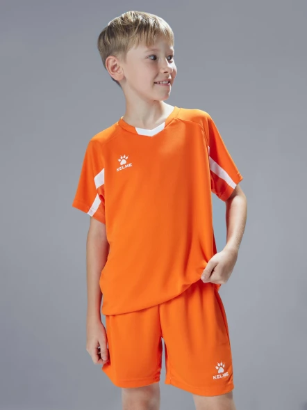 Детская футбольная форма KELME Football Suit Orange
