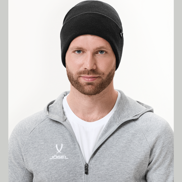 Шапка JOGEL ESSENTIAL High Beanie, черный
