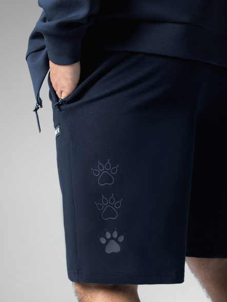 Шорты KELME Knitted Trousers Dark Blue