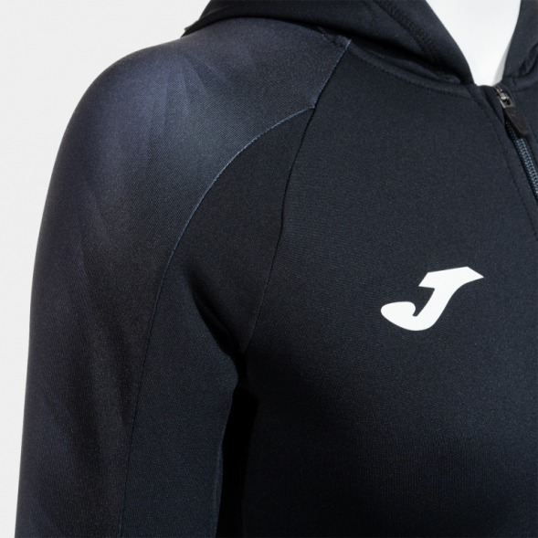 CHAQUETA CON CAPUCHA ELITE XI NEGRO ANTRACITA