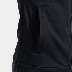 CHAQUETA CON CAPUCHA ELITE XI NEGRO ANTRACITA