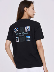Футболка KELME Round Neck Short Sleeve T-shirt Dark Blue