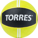 Медбол TORRES AL00231, 1кг, желто-черный