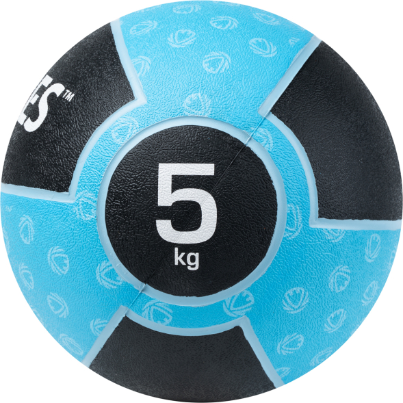 Медбол TORRES AL00231, 1кг, желто-черный