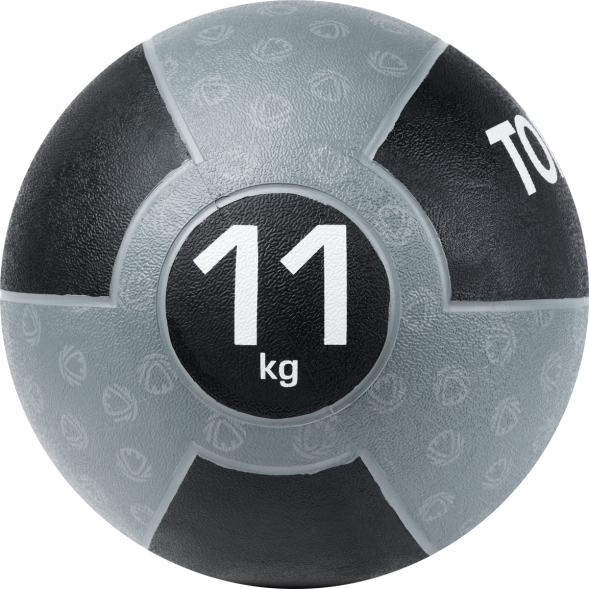 Медбол TORRES AL00231, 1кг, желто-черный