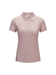 Футболка-поло KELME Women's Short-sleeved Polo Shirt Pink