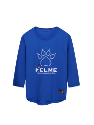 Детский лонгслив KELME Boys Long Sleeve T-Shirt Blue