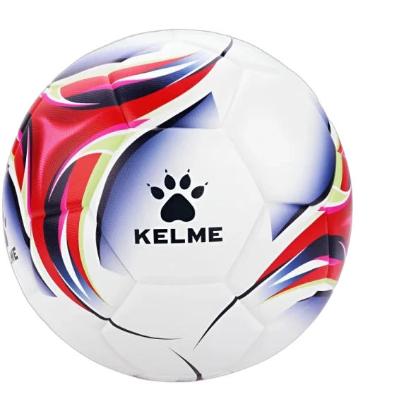 Мяч футбольный KELME Sticker Football Ball (White/Burgundy)