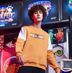 Свитшот KELME Round Neck Sweater Orange