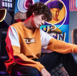 Свитшот KELME Round Neck Sweater Orange