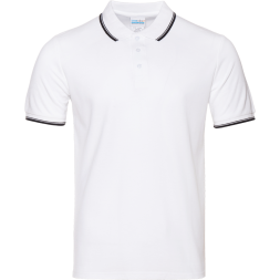 Рубашка поло мужская STAN с окантовкой хлопок/полиэстер 185, 04T