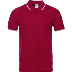 Рубашка поло мужская STAN с окантовкой хлопок/полиэстер 185, 04T