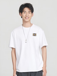 Футболка KELME Round Neck Short Sleeve T-Shirt White