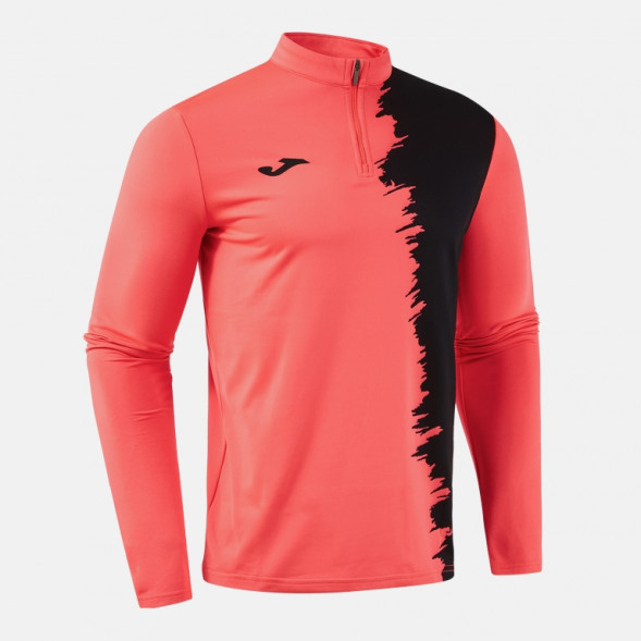 СВИТШОТ PICASHO КОРАЛЛ ФЛУОР ЧЕРНЫЙ