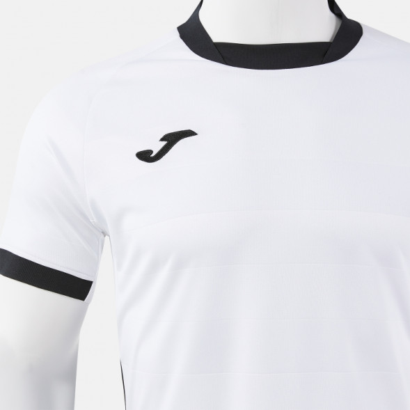 ФУТБОЛКА С КОРОТКИМ РУКАВОМ TOLETUM VII БЕЛЫЙ ЧЕРНЫЙ