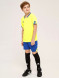 Детская футбольная форма KELME Short Sleeve Football Uniform (Citric/Blue)