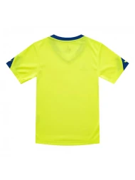 Детская футбольная форма KELME Short Sleeve Football Uniform (Citric/Blue)