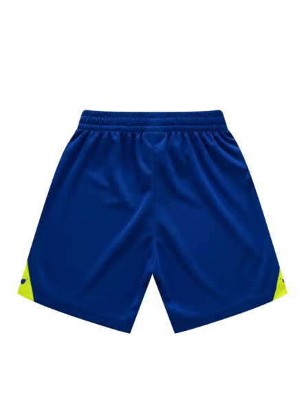 Детская футбольная форма KELME Short Sleeve Football Uniform (Citric/Blue)