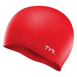 Шапочка для плав. TYR Wrinkle Free Silicone Cap, LCS-441, ГОЛУБОЙ, силикон